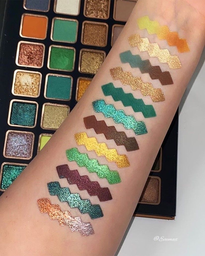 Emerald &amp; City 35 Colors Palette universal