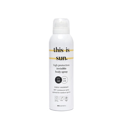 this is sun invisible spray spf 50 150ml