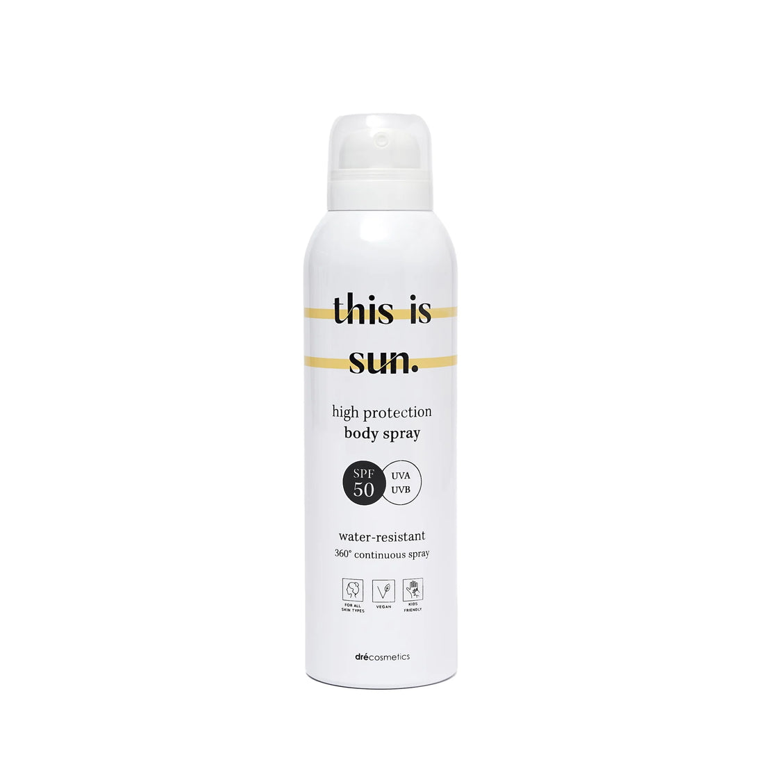 this is sun spf 50 spray 150ml
