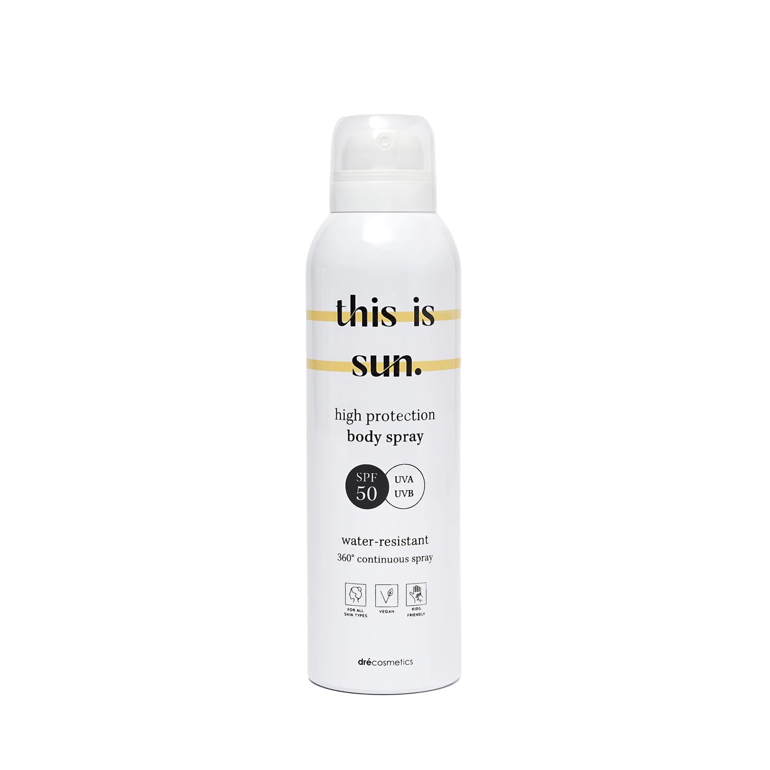 this is sun spf 50 spray 150ml