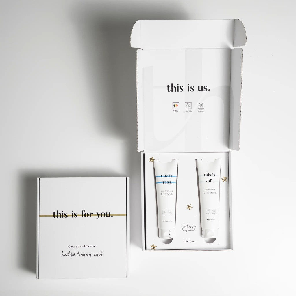 Cadeauset body wash &amp; body cream