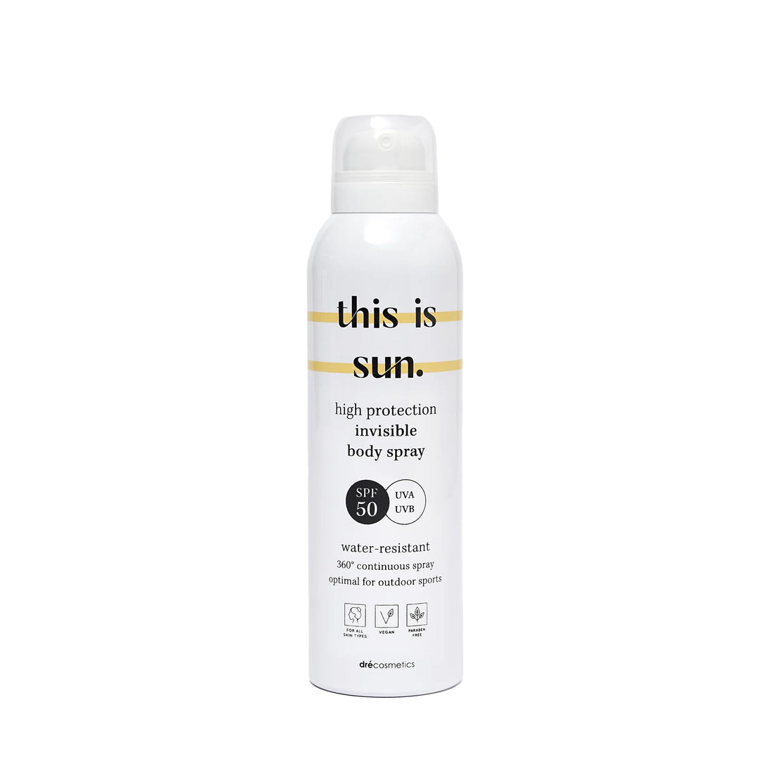 this is sun invisible spray spf 50 150ml