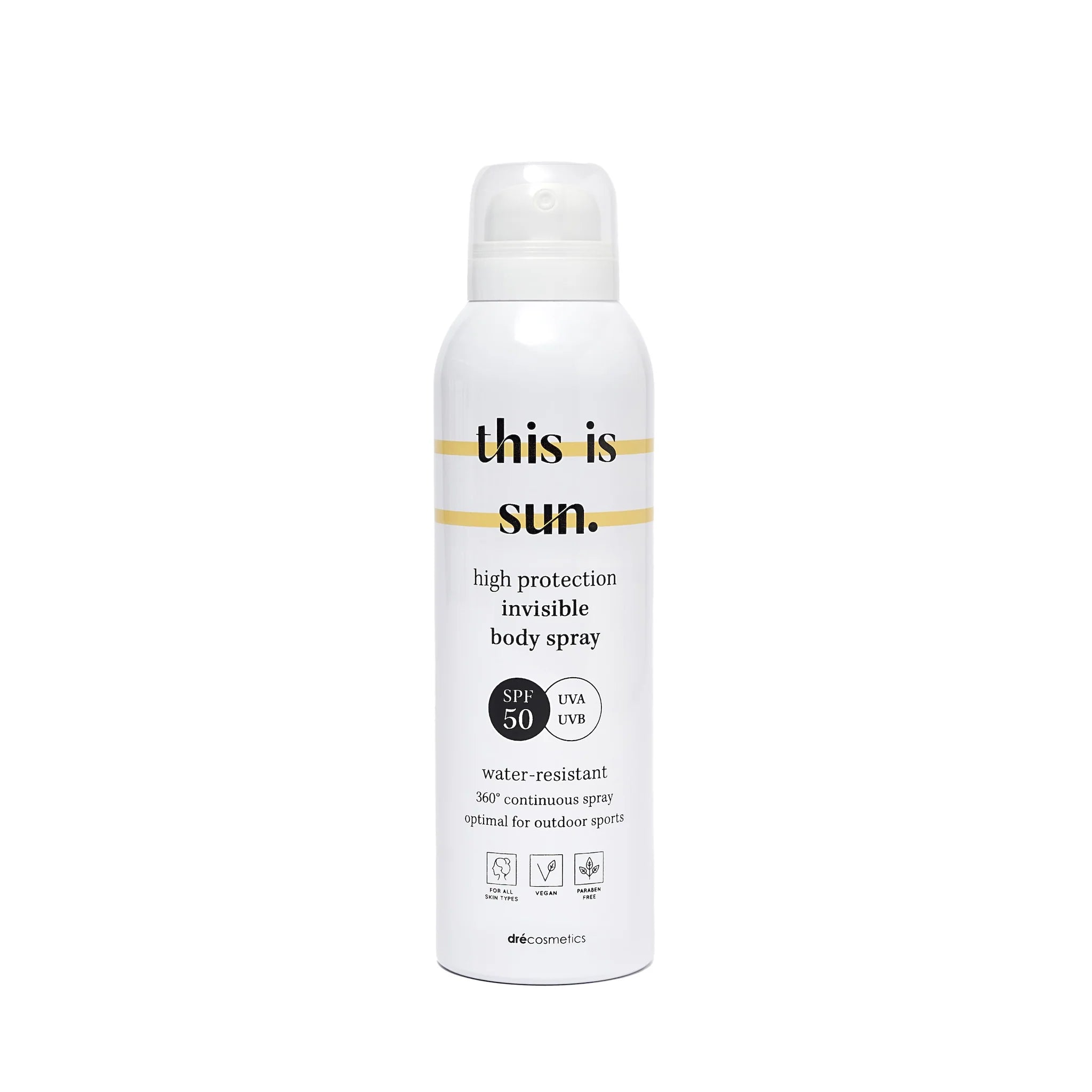 this is sun invisible spray spf 50 150ml