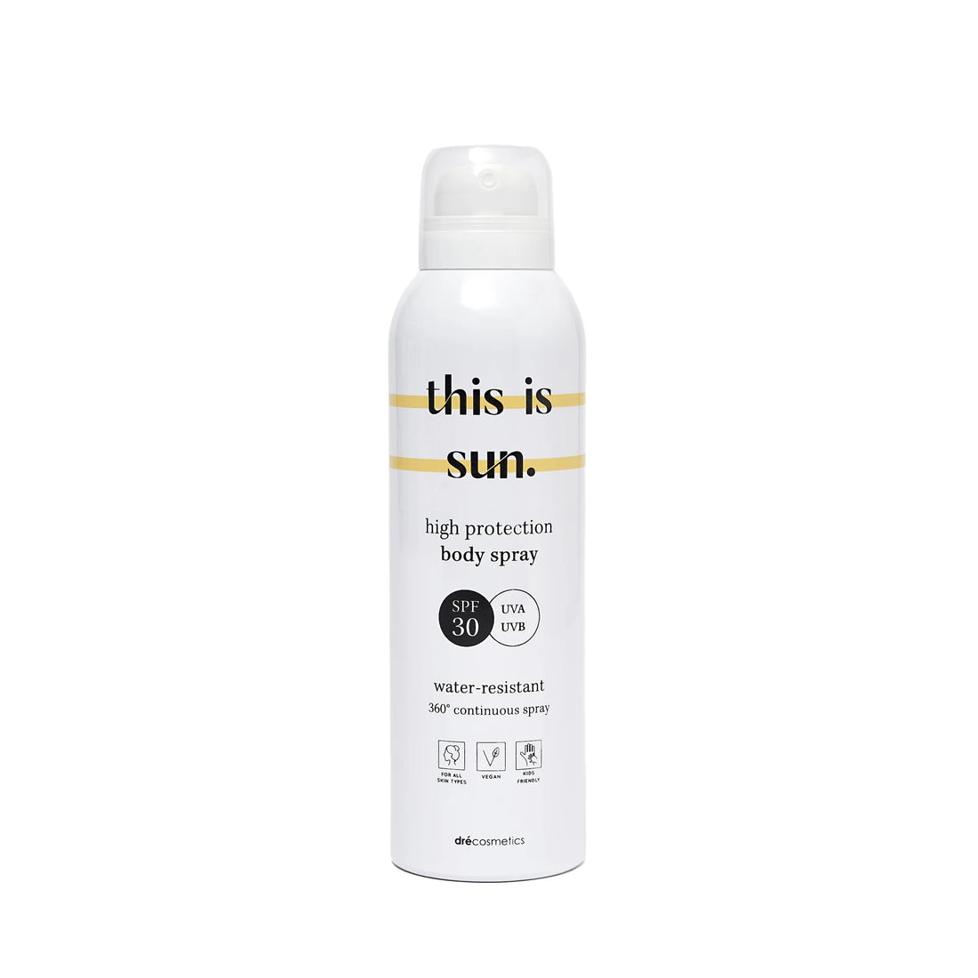 This is sun spray spf 30 150ml