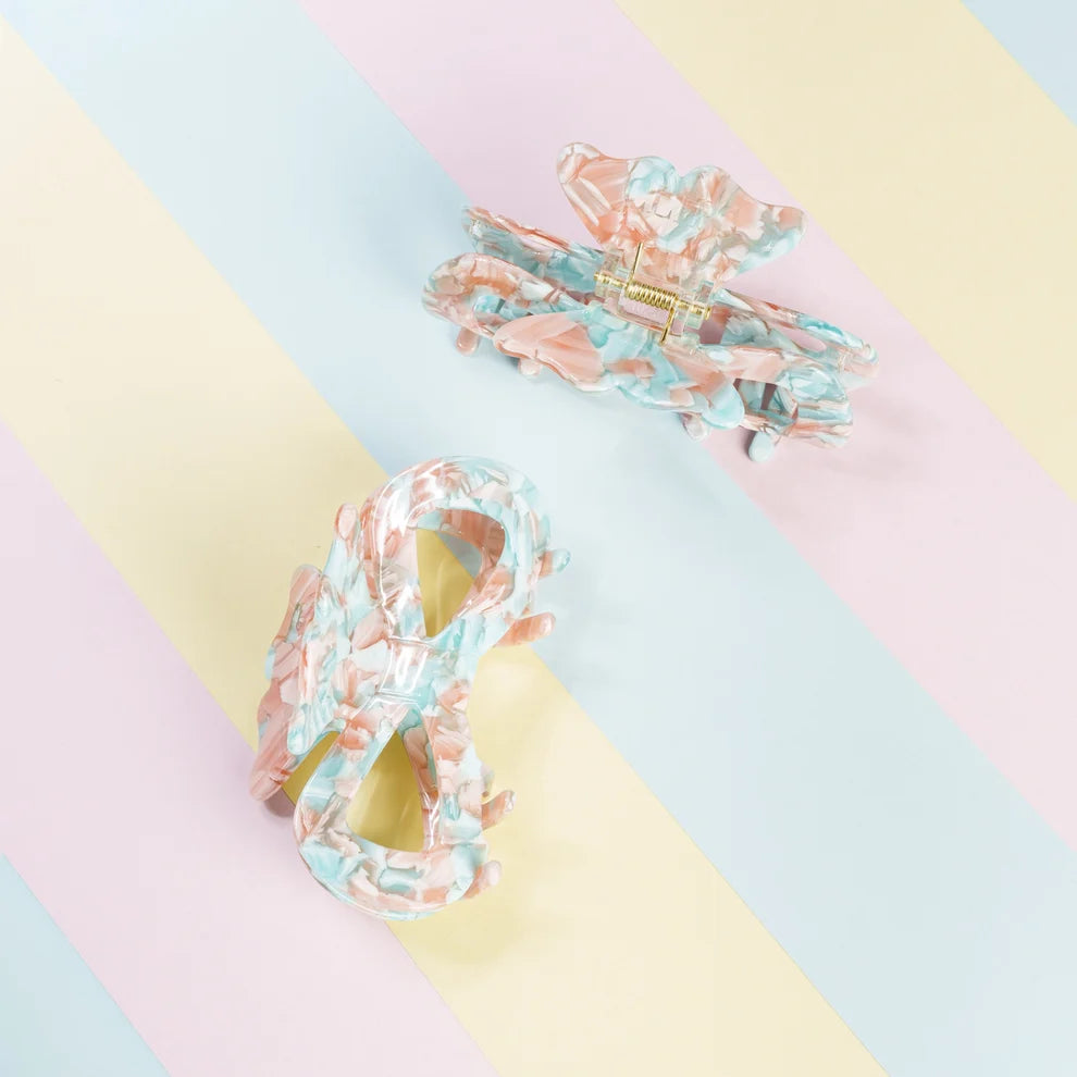Bowie mozaïek roze turquoise