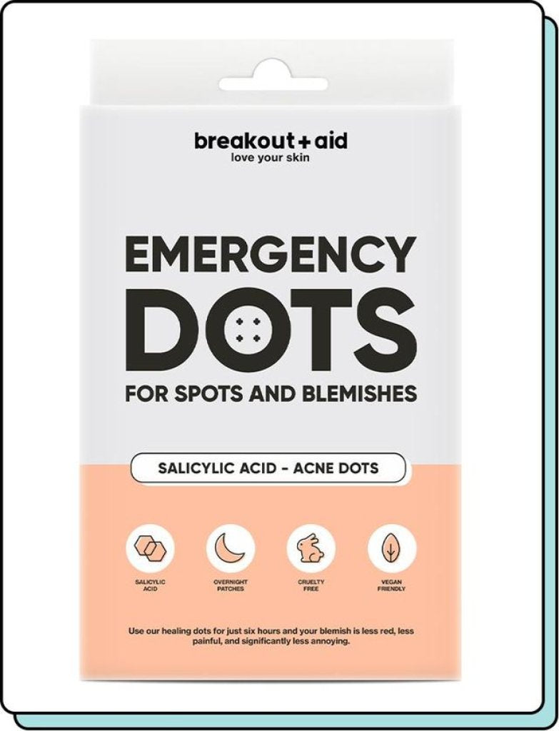 emergency dots with salicylic acid